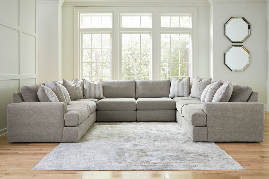 Avaliyah Ash 8-Piece Sectional