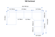 582 Sectional Left - i28238 - Lara Furniture