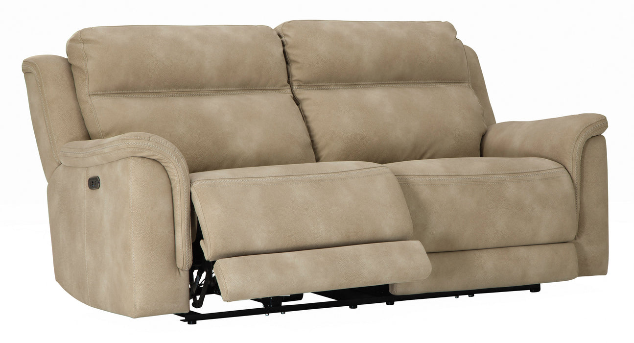 Next-Gen DuraPella Sand Power Reclining Living Room Set - Lara Furniture