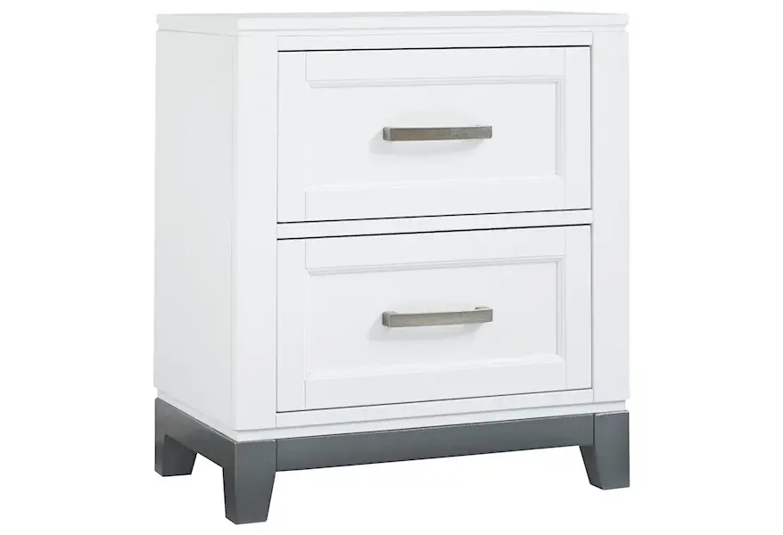 Alexa White Storage Platform Bedroom Set