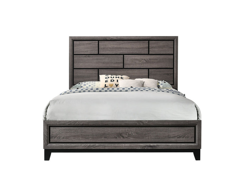 Caroline Gray Panel Bedroom Set