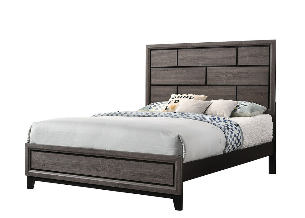 Caroline Gray Panel Bedroom Set