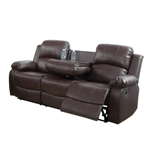 Wesley Chapel Brown Reclining Living Room Set