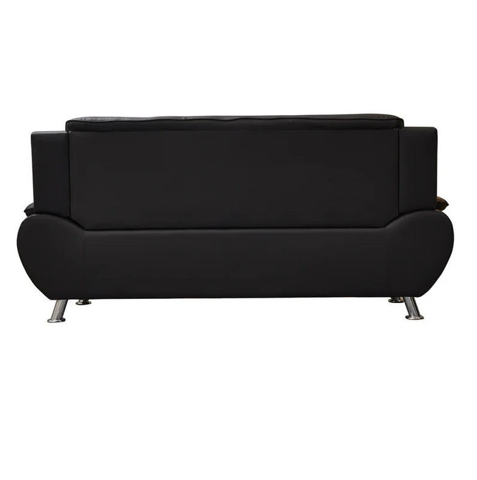 New York Black Modern Living Room Set