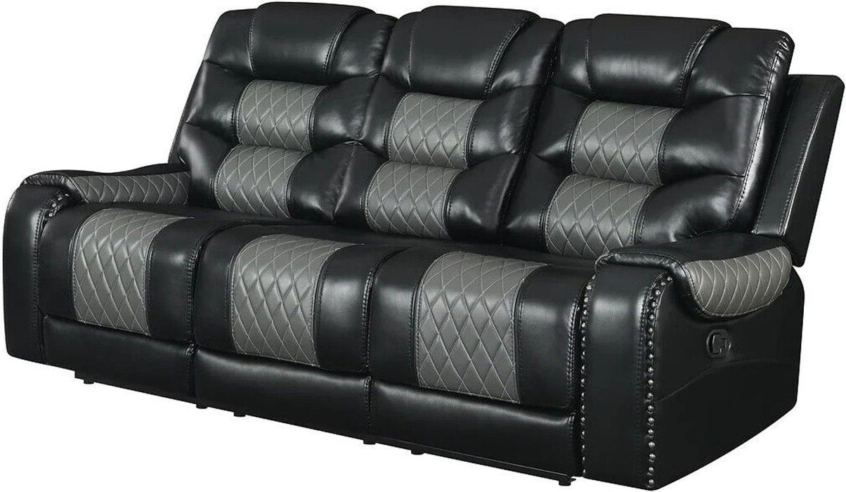 South Sarasota Black Reclining Living Room Set