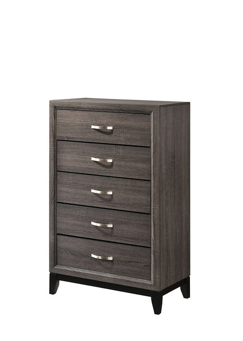 Caroline Gray Panel Bedroom Set