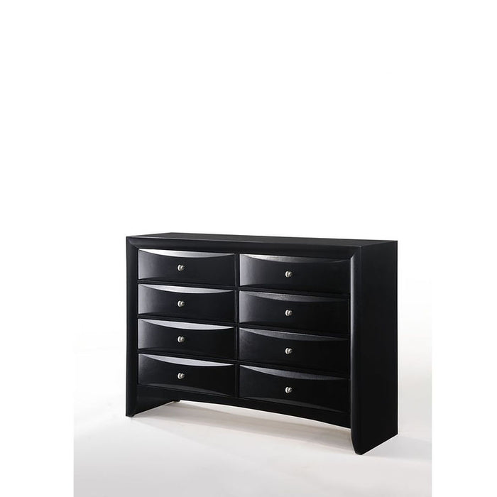 Ashley Black Storage Platform Bedroom Set