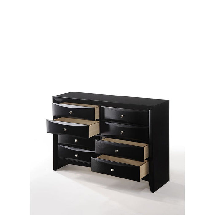 Ashley Black Storage Platform Bedroom Set