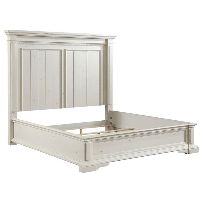 Evelyn White Led Panel Bedroom Set