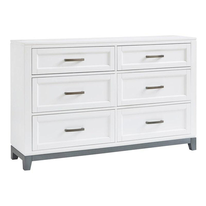 Alexa White Storage Platform Bedroom Set