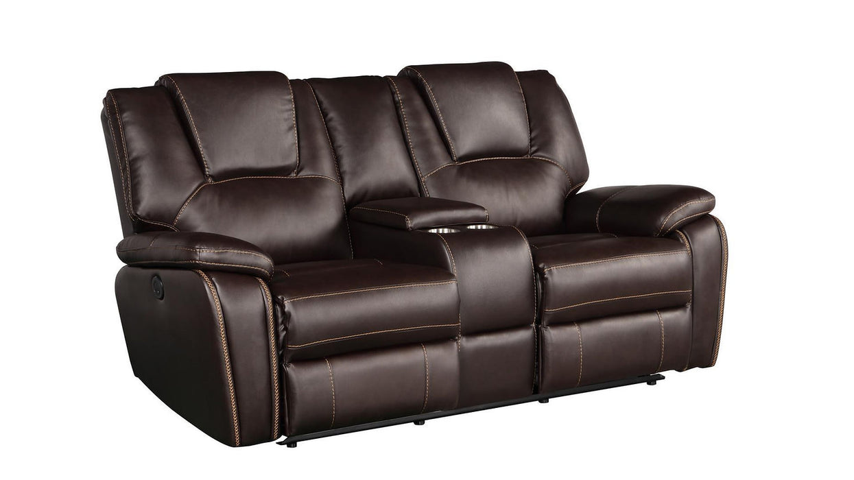 Boston Brown Power Reclining Living Room Set