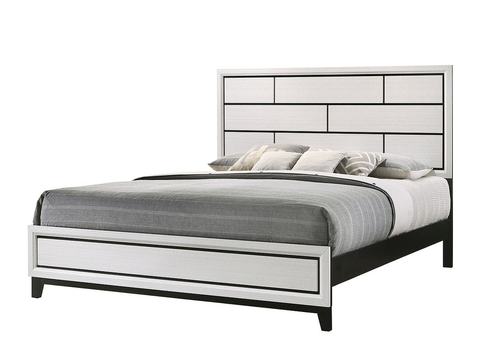 Caroline White Panel Bedroom Set