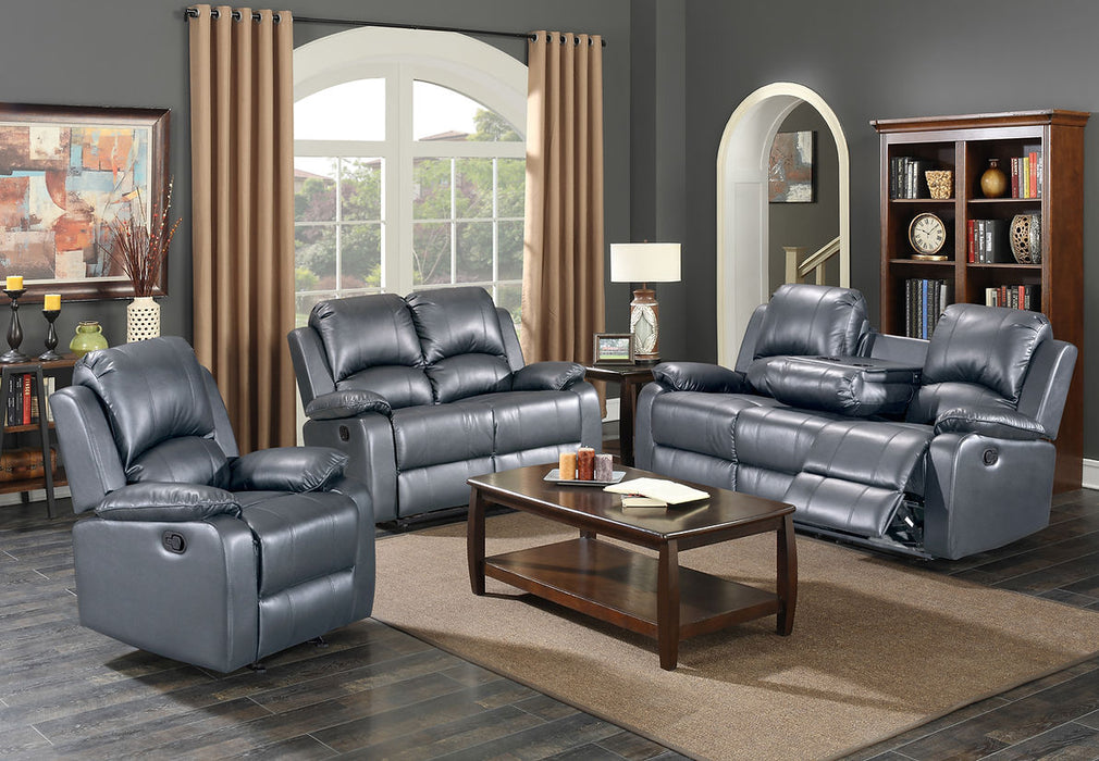 Wesley Chapel Gray Reclining Living Room Set