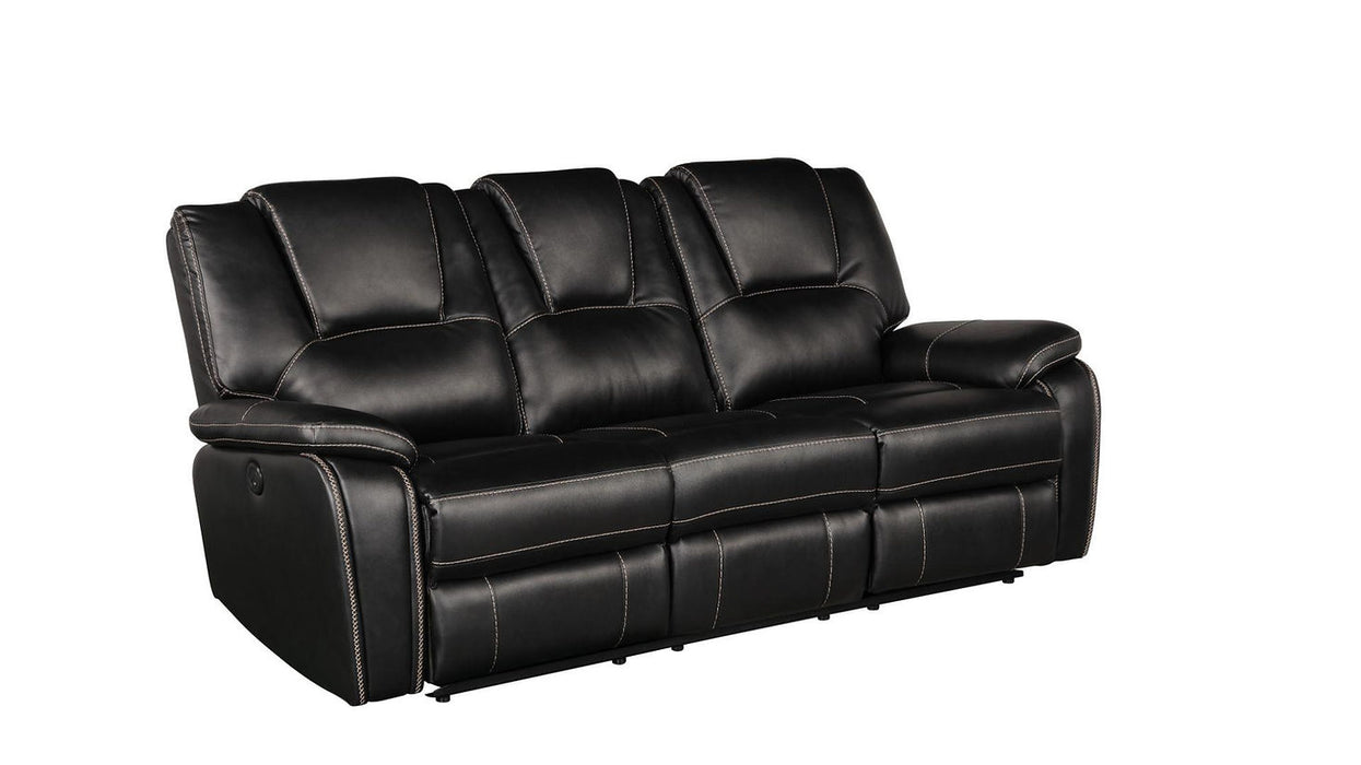 Boston Black Power Reclining Living Room Set