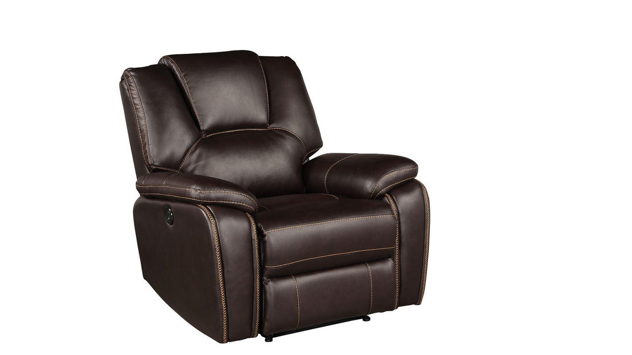 Boston Brown Power Reclining Living Room Set