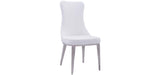 6138 Solid White (No Pattern) Chair - i21476 - Lara Furniture