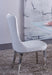 6138 Solid White (No Pattern) Chair - i21476 - Lara Furniture