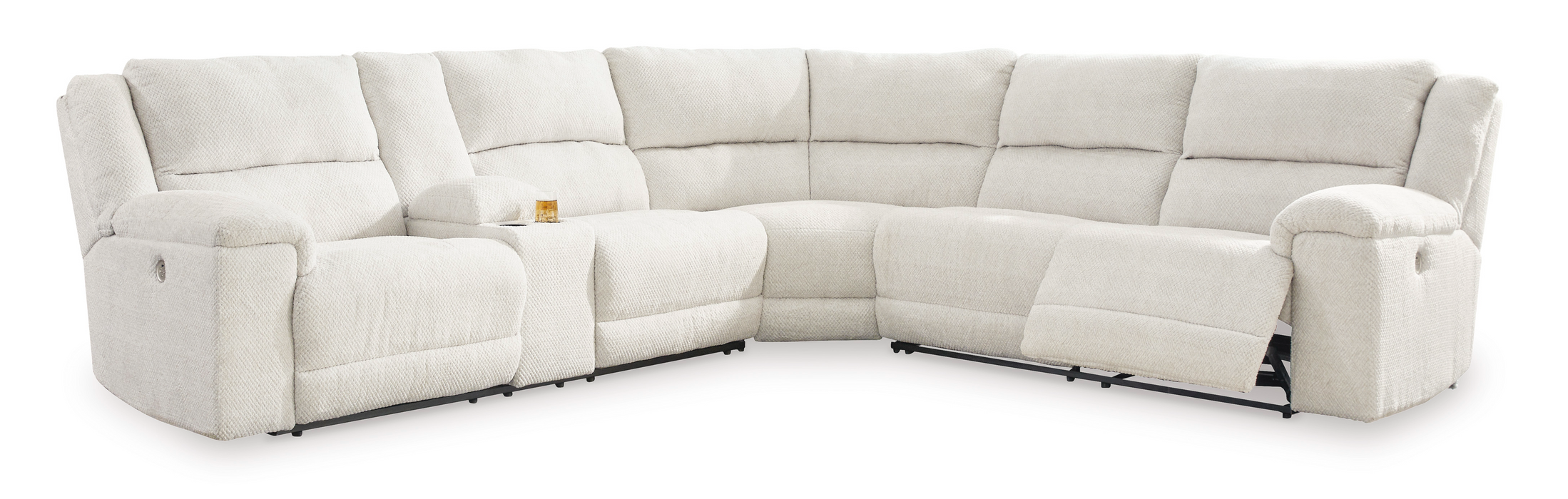 [EXCLUSIVE] Keensburg Linen 3-Piece Power Reclining Sectional