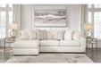 Chessington Ivory 2-Piece Sectional with Chaise - 61904S1 - Ashley - Lara Furniture