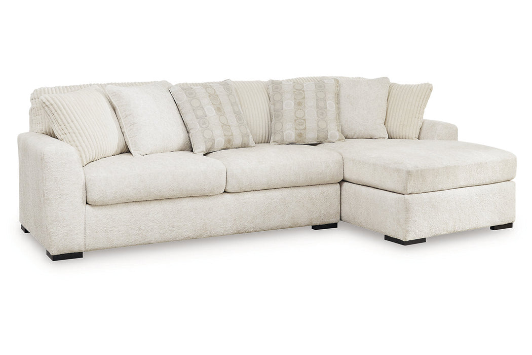 Chessington Ivory 2-Piece RAF Chaise Sectional