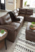 Maderla Walnut RAF Sectional - Lara Furniture