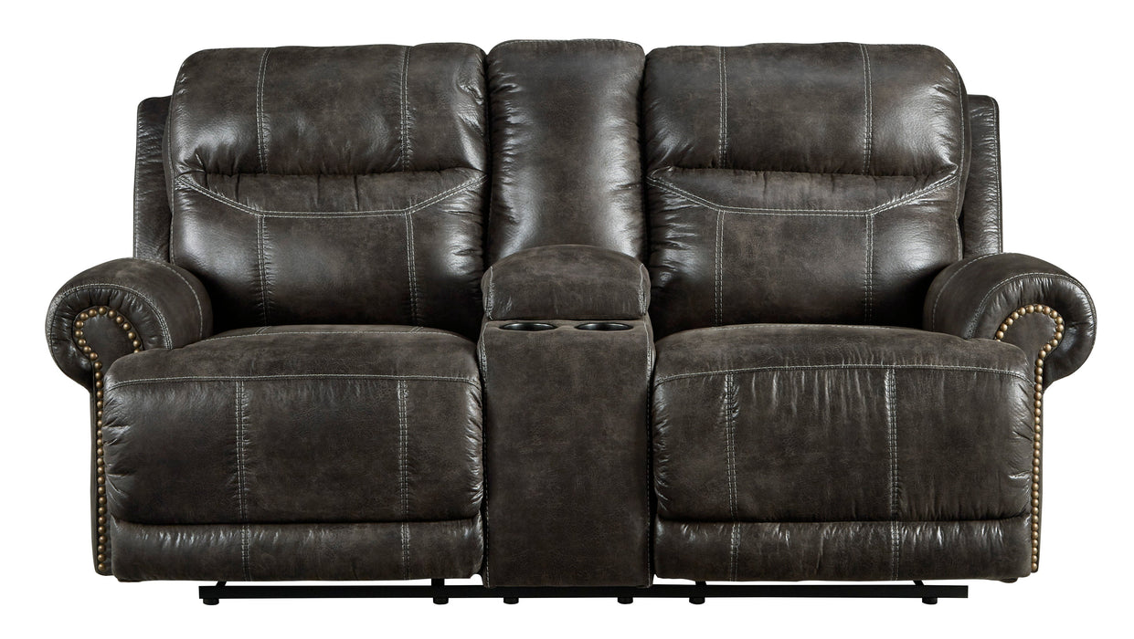 Grearview Charcoal Power Reclining Living Room Set - Lara Furniture