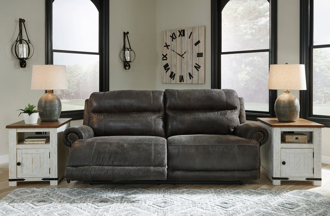 Grearview Charcoal Power Reclining Living Room Set - Lara Furniture