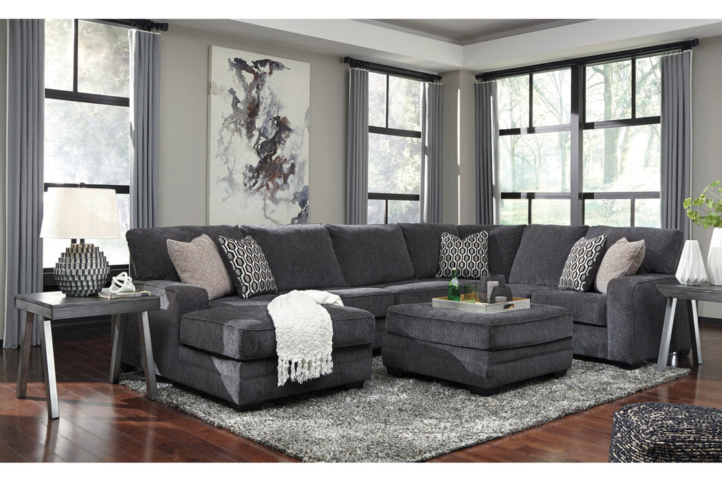 Tracling Slate 3-Piece LAF Sectional