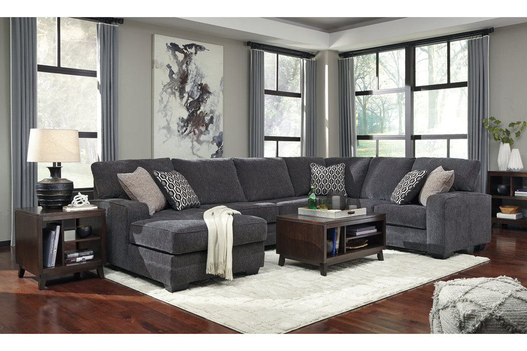 Tracling Slate 3-Piece LAF Sectional