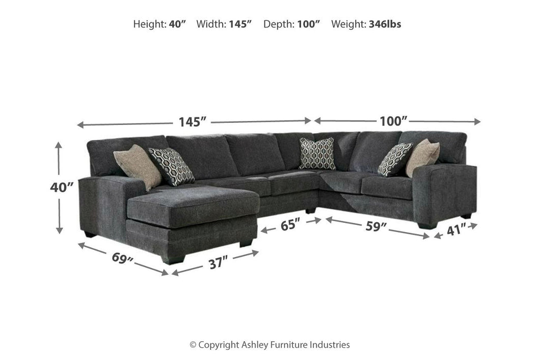 Tracling Slate LAF Sectional