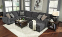 Tracling Slate RAF Sectional - Lara Furniture