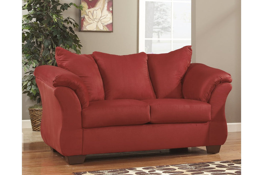 Darcy  Salsa 2 Piece Loveseat ( Loveseat & Loveseat)