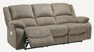 Draycoll Pewter Power Reclining Living Room Set - Lara Furniture