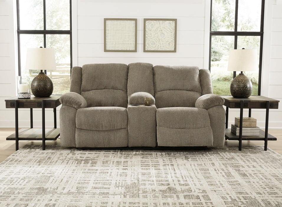 Draycoll Pewter Reclining Living Room Set - Lara Furniture