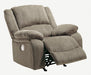 Draycoll Pewter Power Reclining Living Room Set - Lara Furniture