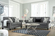 Agleno Charcoal Sofa and Loveseat -  Ashley - Lara Furniture