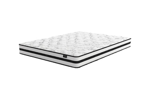 8 Inch Chime Innerspring White Full Mattress in a Box - M69521 - Lara Furniture