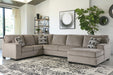 Ballinasloe Platinum RAF Sectional - Lara Furniture