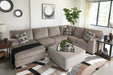 Ballinasloe Platinum LAF Sectional - Lara Furniture