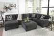 Ballinasloe Smoke LAF Sectional - Lara Furniture