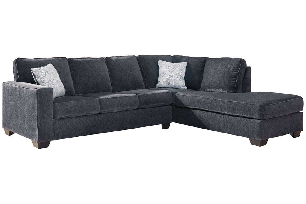 Altari Slate RAF Sectional - Ashley - Lara Furniture