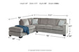 Altari Alloy LAF Sectional -  - Lara Furniture