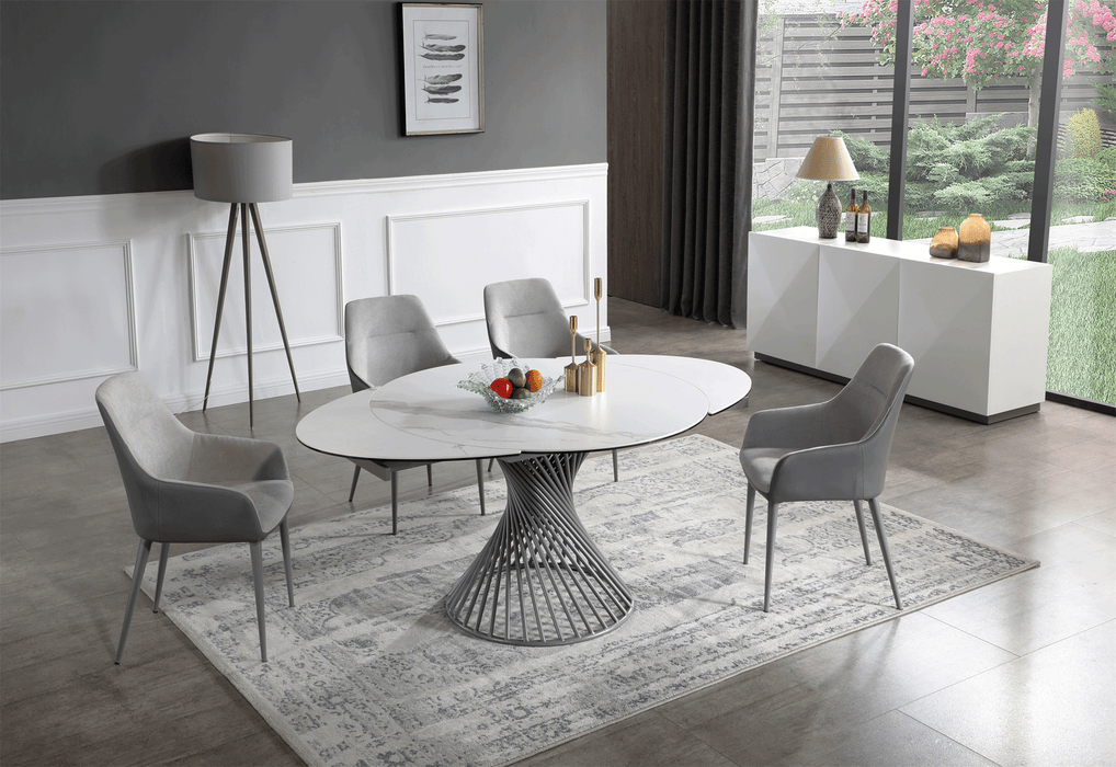 9034 Dining Ceramic Table - i27503 - Lara Furniture