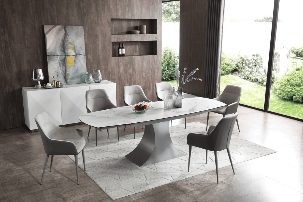 9035 Dining Marble Table - i27598 - Lara Furniture