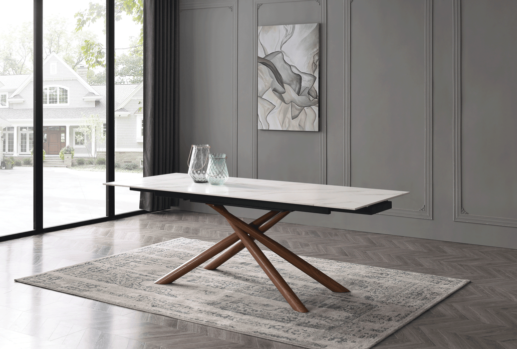 9063 Dining Marble Table - i29403 - Lara Furniture