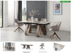 9086 Table With 1327 Swivel Chairs Set - Lara Furniture