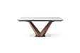 9188 Table With 1287 Chairs Set - Lara Furniture