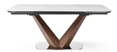 9188 Table With 1287 Chairs Set - Lara Furniture