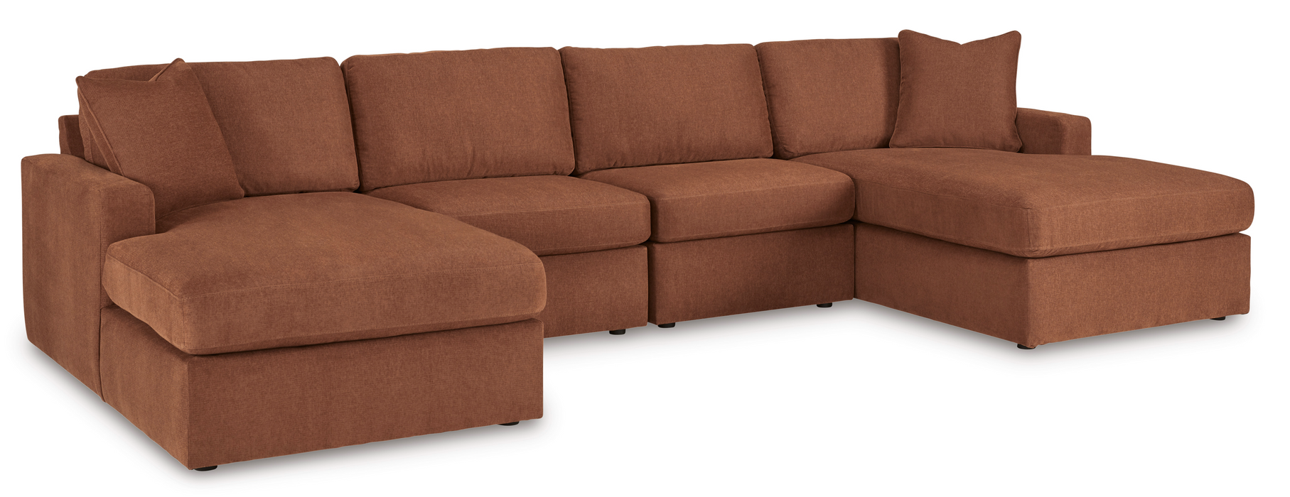 Modmax Spice 4-Piece Double Chaise Sectional