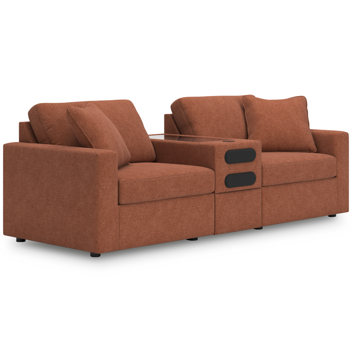 Modmax Spice 3-Piece Sectional with Audio Console